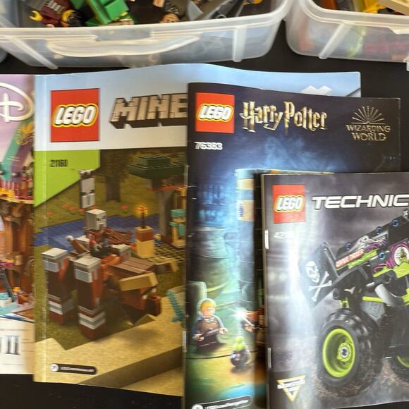 LEGO Bulk Lot Star Wars Technic Frozen Minecraft Movie 2 Sets Parts Figures - Picture 3 of 16